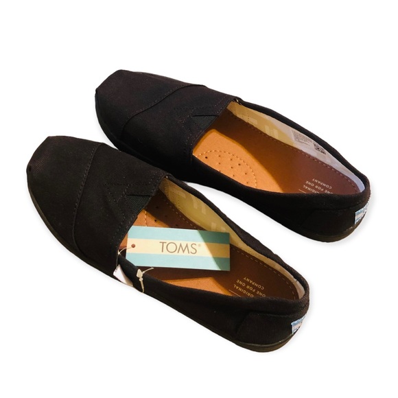 Toms Alpargata Canvas Youth Shoes size 5.5 - Picture 2 of 7